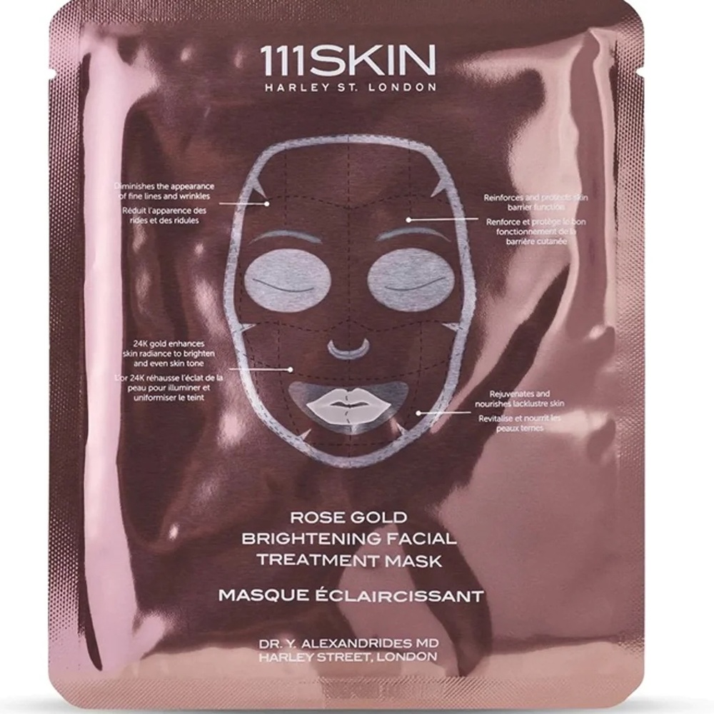 111skin Rose Gold Brightening Facial Treatment Mask